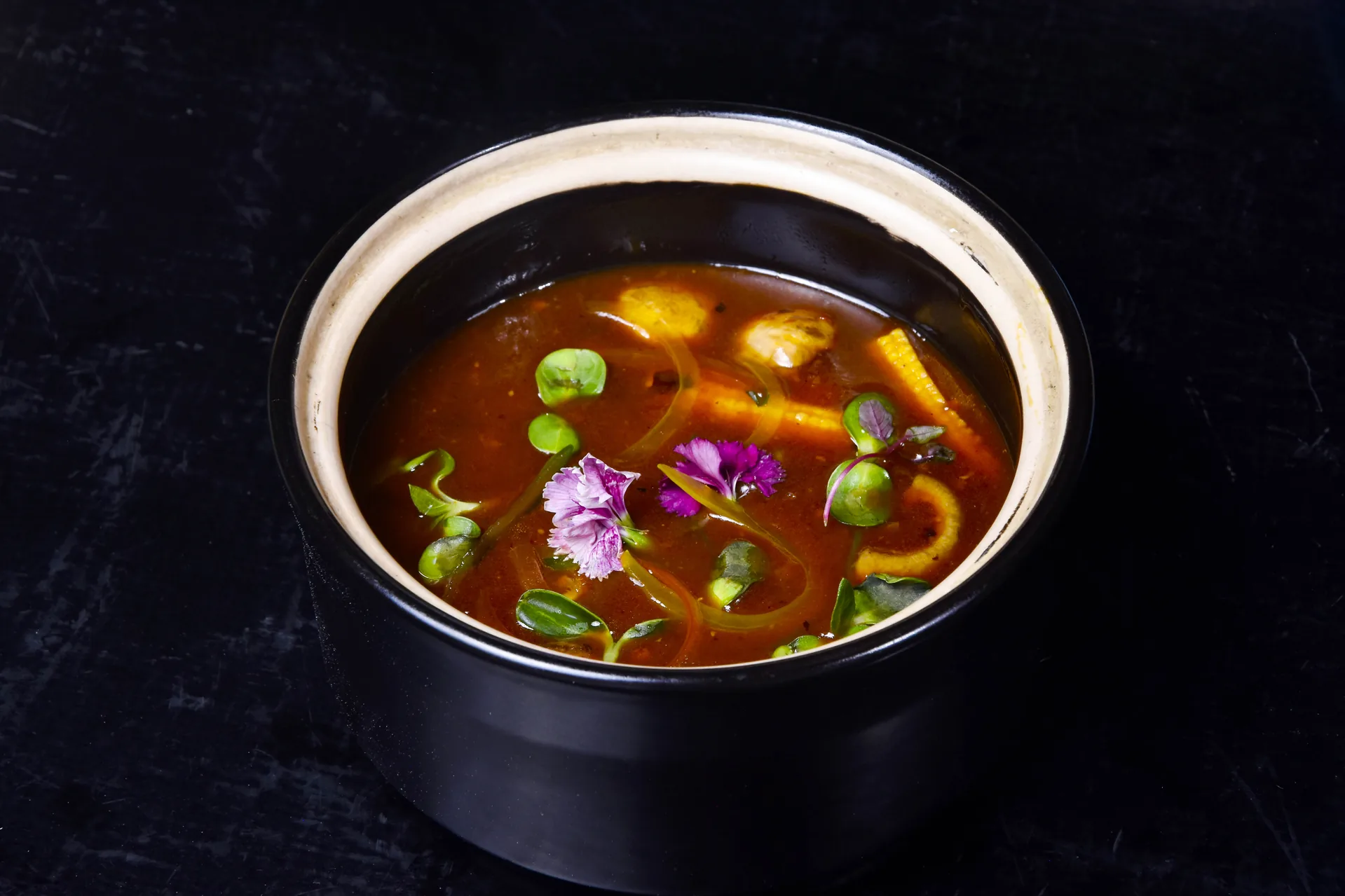 Exotic Vegetables in Black Bean Sauce